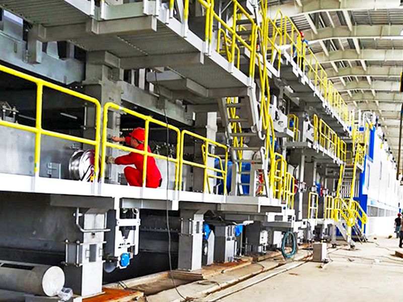 3800mm 150噸 板紙機